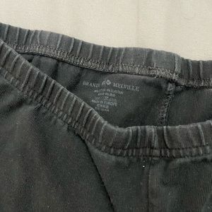 brandy melville black flare leggings